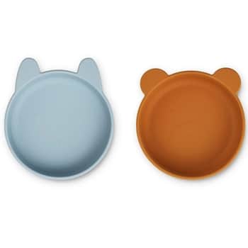 Silikonová miska Vanessa Sea Blue Mustard