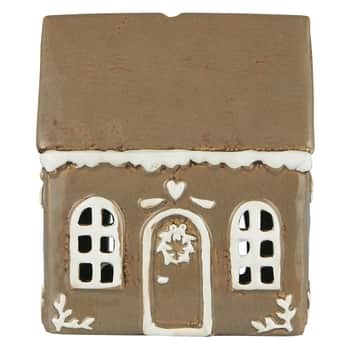 Keramický svícen Stillenat Gingerbread Door Wreath