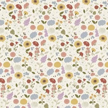 Papírové ubrousky Grand Ma's Flowers – 50 ks