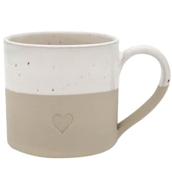 Kameninový hrnek Heart 400 ml