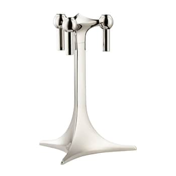 Designový svícen STOFF Nagel Stand Solid Chrome
