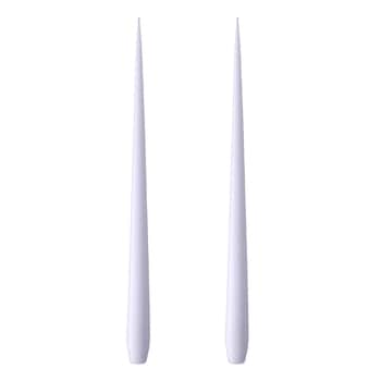 Svíčka Taper 32 cm – 12 Airy Violet – set 2 ks