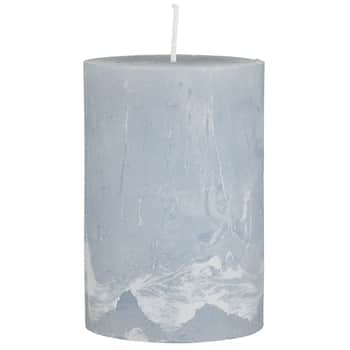 Svíčka Rustic Dusty Blue 10 cm